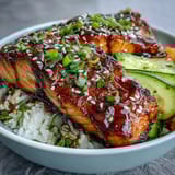 15-Minute Teriyaki Salmon Bowl