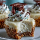 Easy Graduation Cheesecake Bites