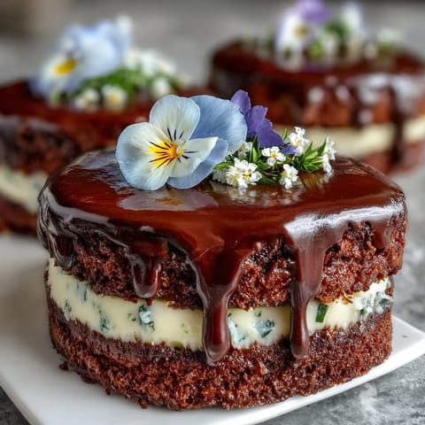 Spring Floral Drip Cake with Lemon Frosting: a vibrant vanilla cake layered with zesty lemon frosting and adorned with edible flowers.