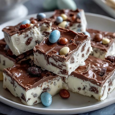 Pastel Chocolate Bark Cadbury Eggs