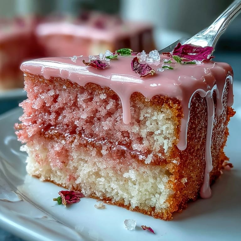 A festive Bridal Shower Rosé Velvet Cake adorned with beautiful gold accents.